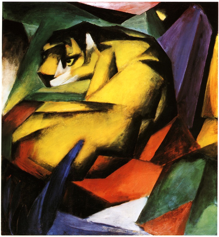 Animal Paintings by Franz Marc, 