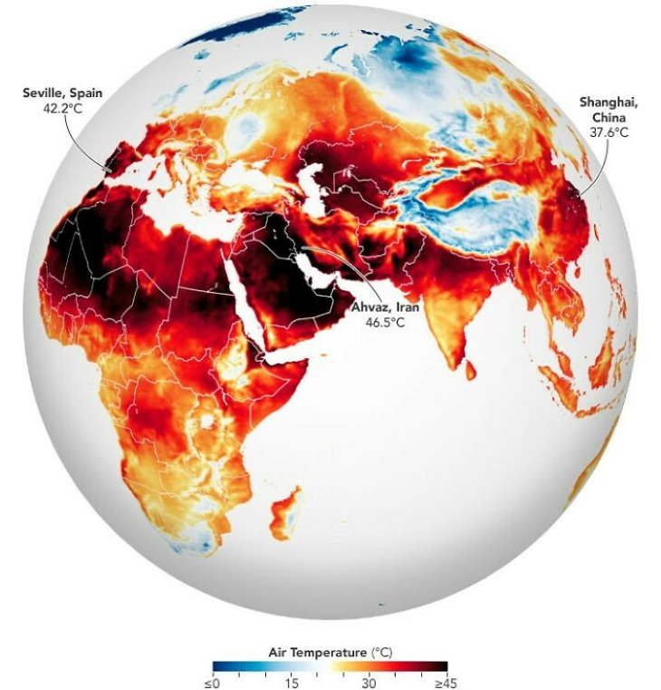 Fun Maps Where heatwaves and fires spread across the summer of 2022