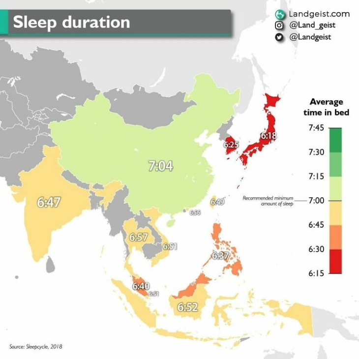 Fun Maps Sleep duration