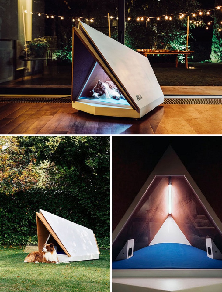 Pet Inventions, noise-canceling dog house