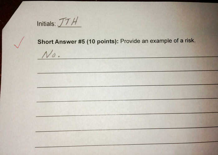 Funny Test Answers - 