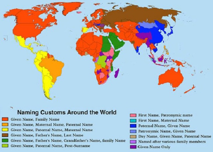 Interesting Maps, Naming customs