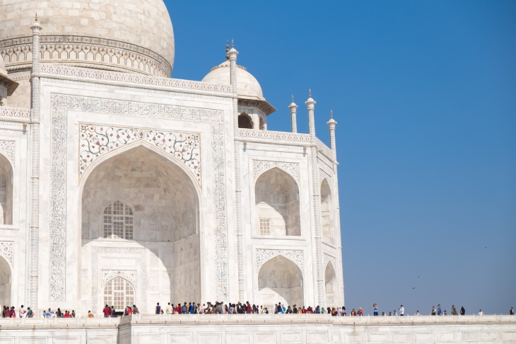 South Asian Architecture Taj Mahal in Agra, Uttar Pradesh, India‎