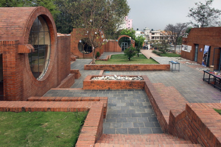 South Asian Architecture Taragaon Museum in Kathmandu, Nepal