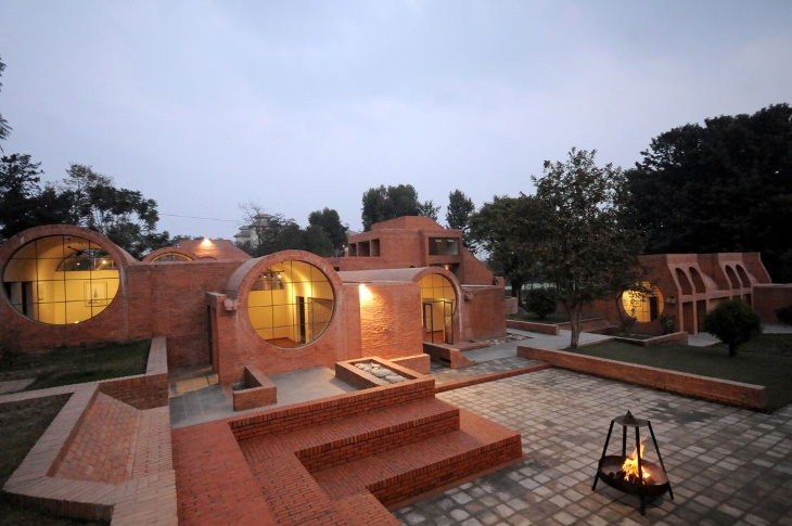 South Asian Architecture Taragaon Museum in Kathmandu, Nepal