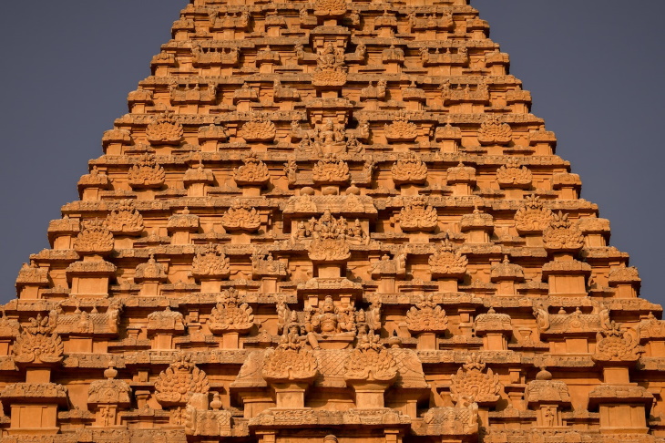 South Asian Architecture Brihadisvara Temple in Thanjavur, India