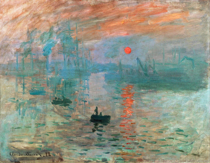 Sunrise, Claude Monet, 1872
