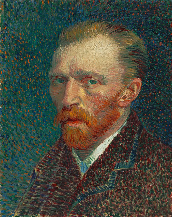 Self-Portrait, by Vincent van Gogh, 1887