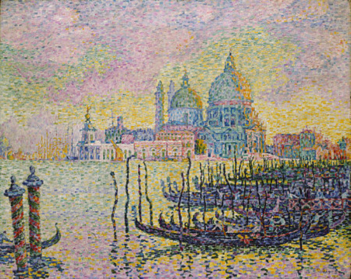 Entrance to the Grand Canal, Venice, by Paul Signac