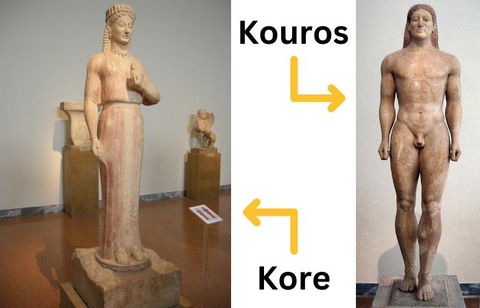 kouros and kore 