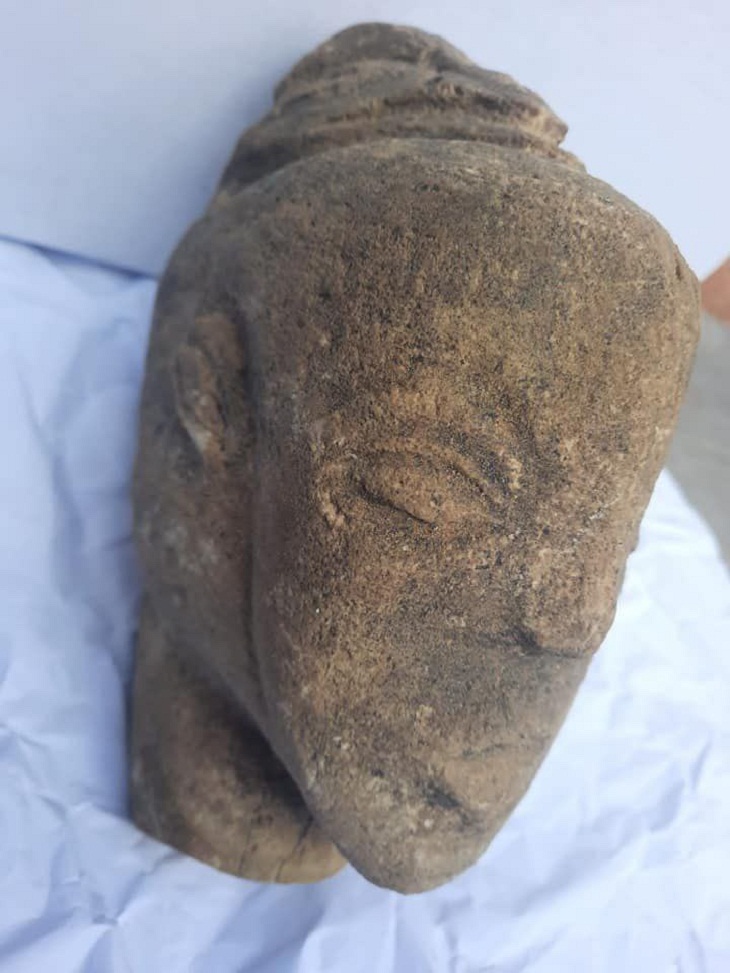 Archaeological Discoveries Of 2022, goddess head statuette 