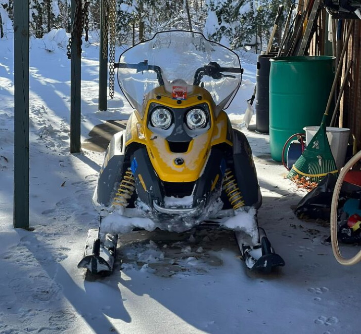 Objects With Faces snowmobile