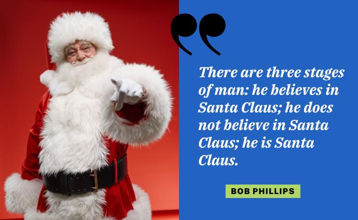 Hilarious Christmas Quotes, santa