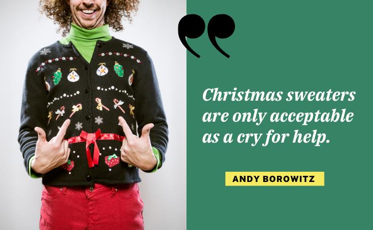 Hilarious Christmas Quotes, sweaters