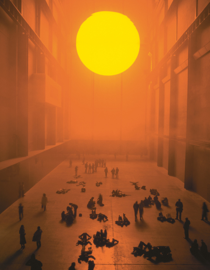 Olafur Eliasson the weather project 2003 Tate Modern 