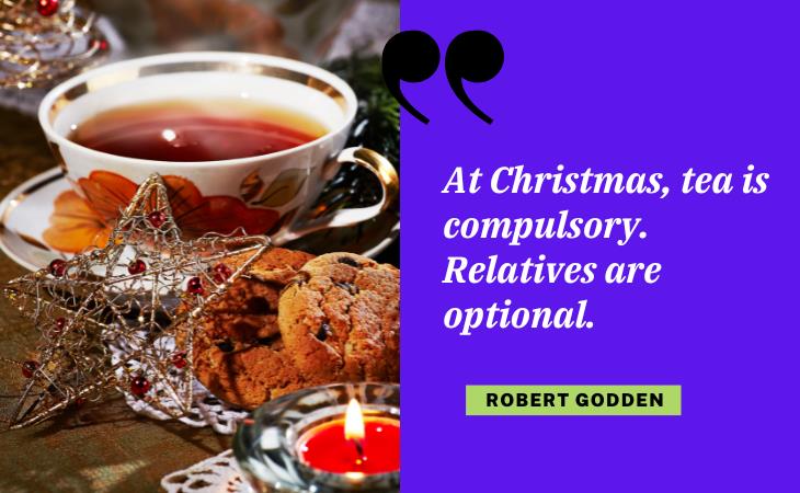 Hilarious Christmas Quotes, tea