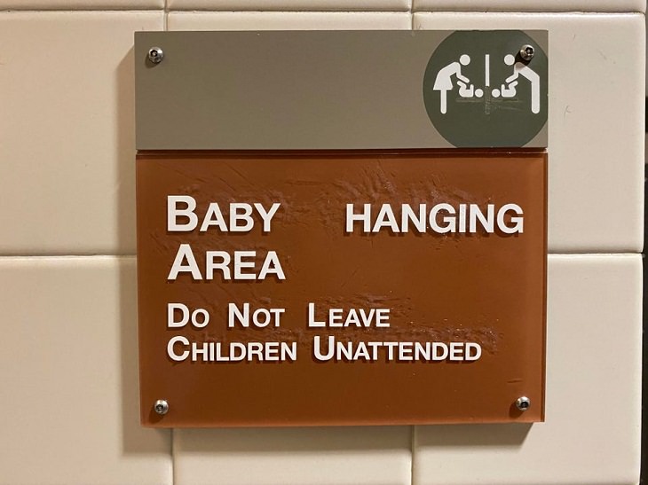 Funny and Clever Signs, baby