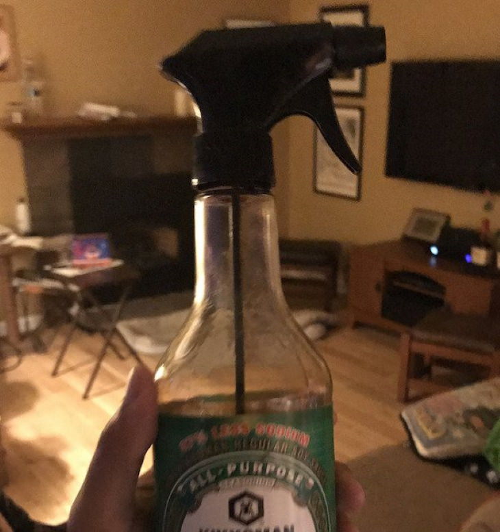 Lazy Fixes soy sauce spray bottle