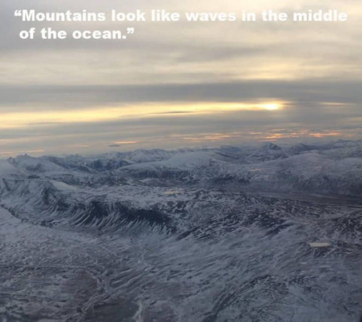 Confusing Pictures mountains or waves