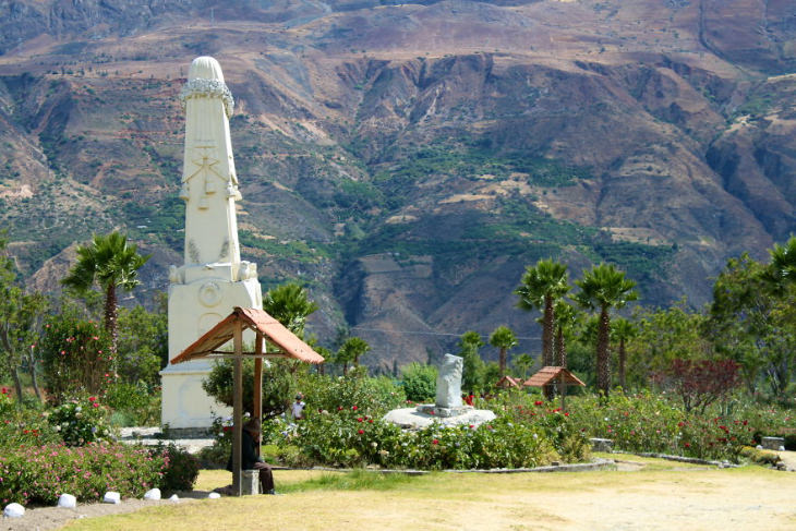 Peruvian town of Yungay, A memorial