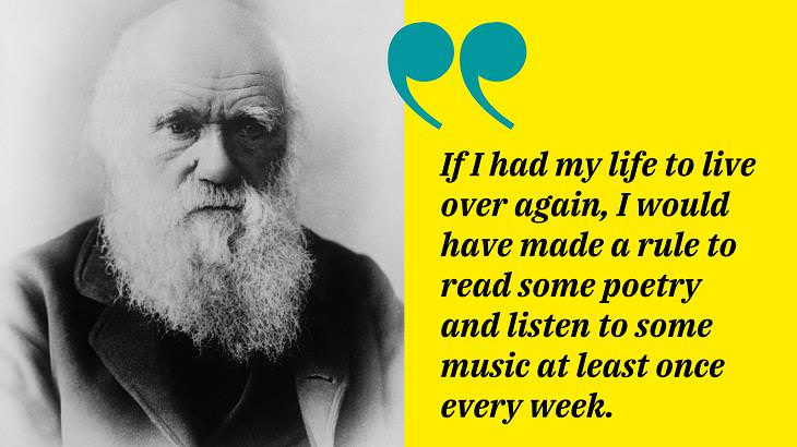 Quotes by Charles Darwin, poetry