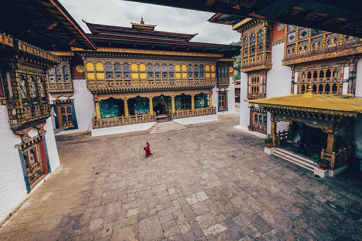 Beauty of Bhutan, monk