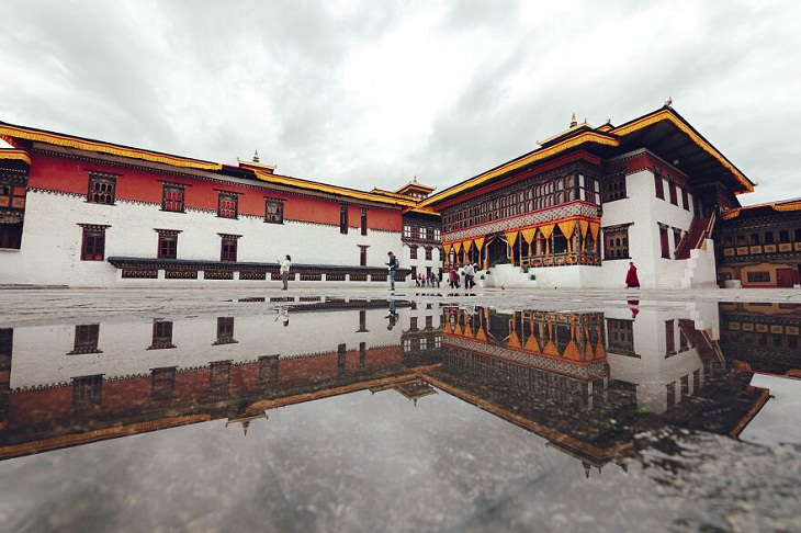 Beauty of Bhutan,Tashichhoed-Dzong