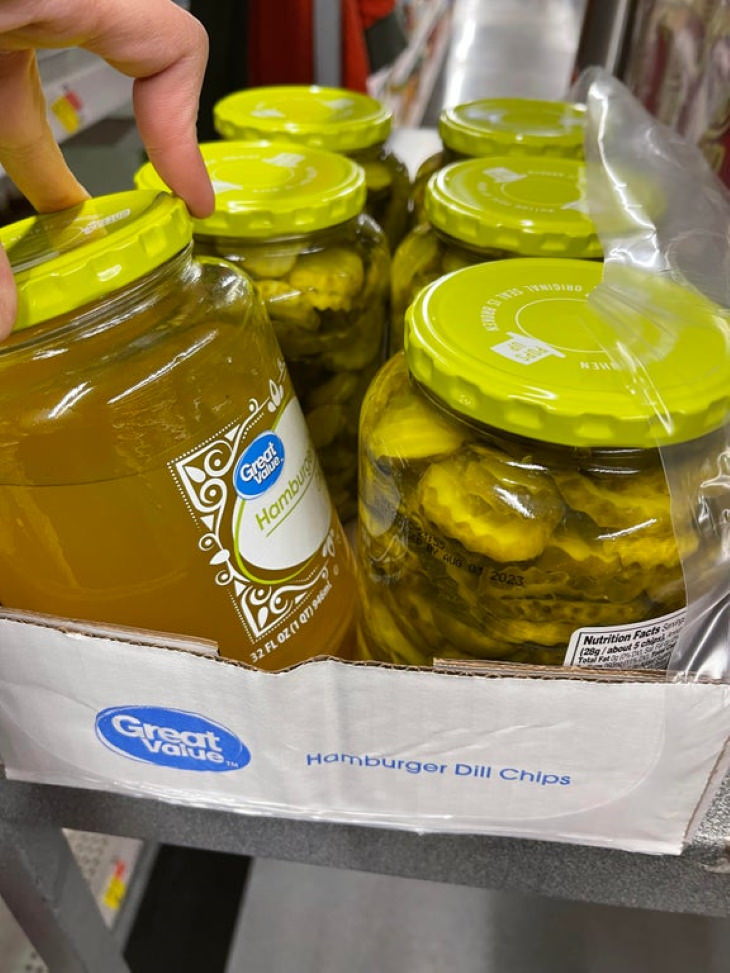 One Job Fails pickle juice
