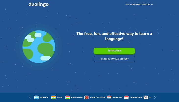 brain apps Duolingo
