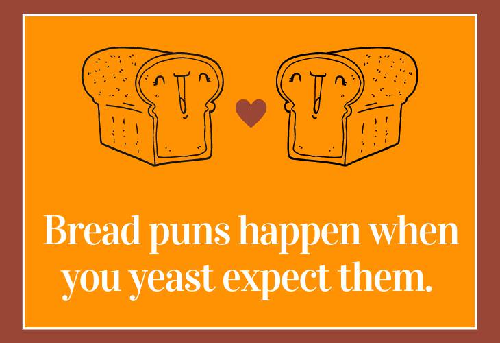 Food Puns and Jokes, bread