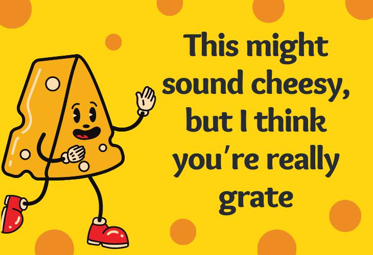 Food Puns and Jokes, cheese