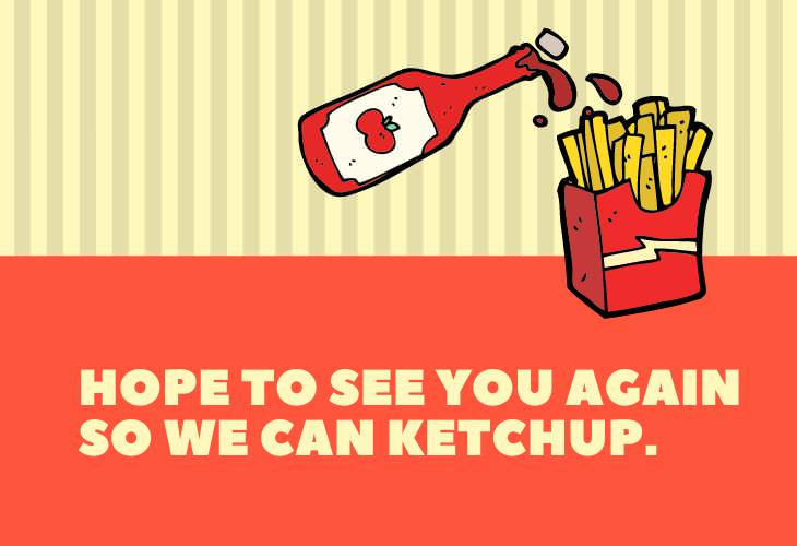 Food Puns and Jokes, ketchup