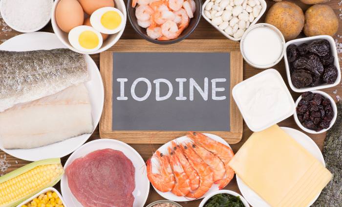 iodine, food sources