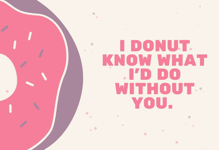 Food Puns and Jokes, donut