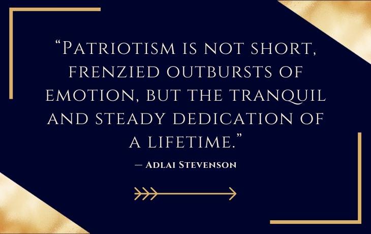 Patriotic Quotes — Adlai Stevenson