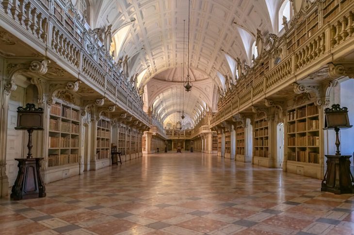 BEAUTIFUL Libraries, Mafra Library Iv