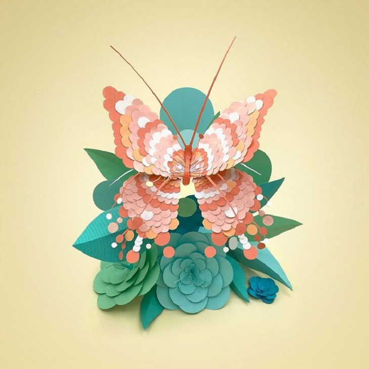 Paper Art, butterfly