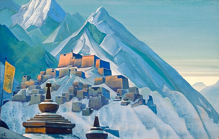Paintings by Nicholas Roerich, Tibet