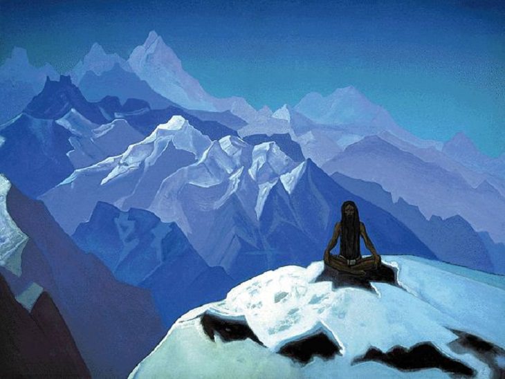 Paintings by Nicholas Roerich, sage