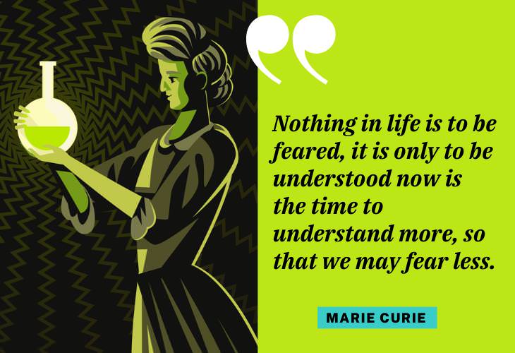 Quotes from Famous Scientists,  Marie Curie