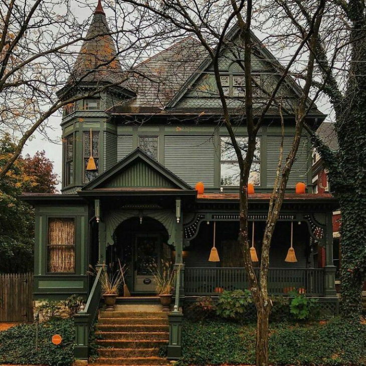 Historical Homes in the US A historic home in the Olde Towne East neighborhood in Columbus, Ohio