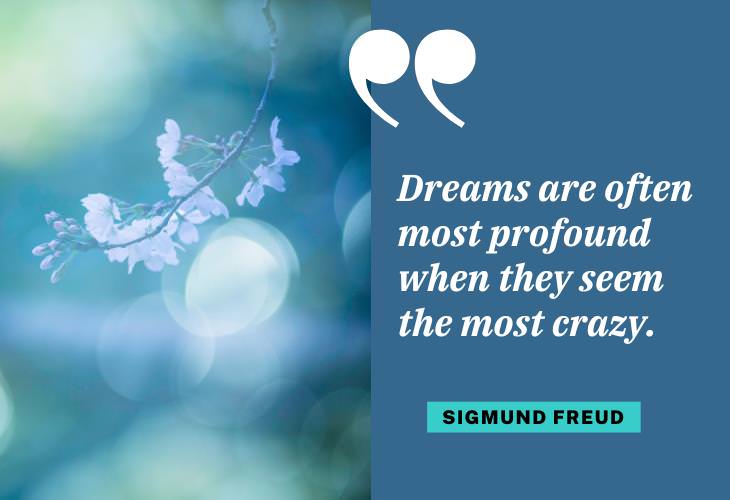 Quotes from Famous Scientists, Sigmund Freud, dream