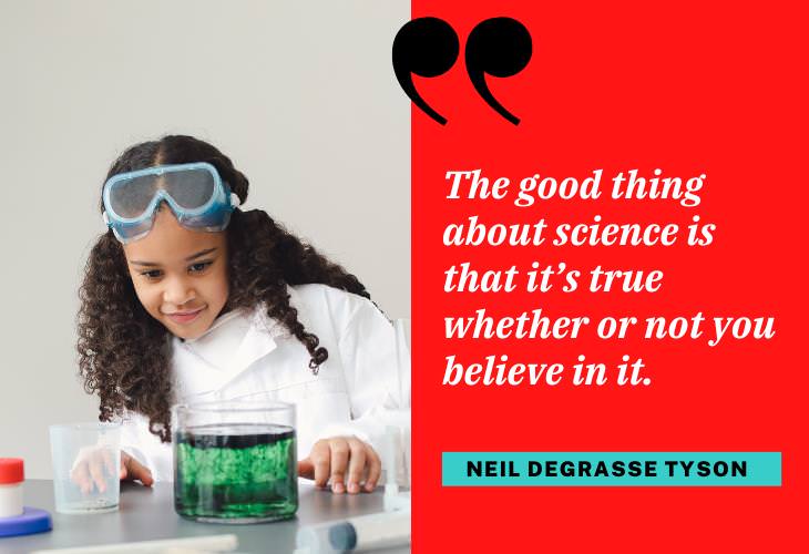 Quotes from Famous Scientists, child, science