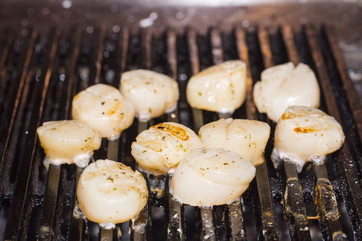 Foods You Shouldn't Grill Scallops on the grill