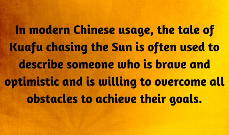 Chinese Fables, sun