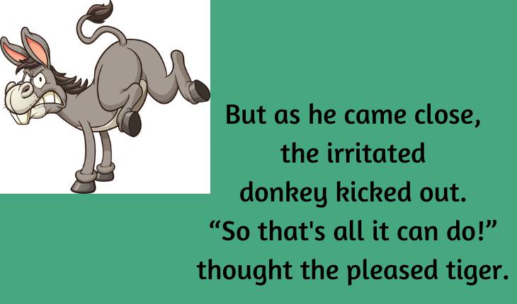 Chinese Fables, donkey kick