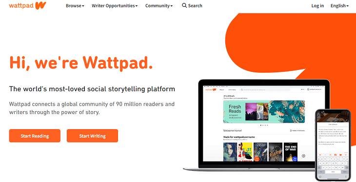 Book Apps, Wattpad