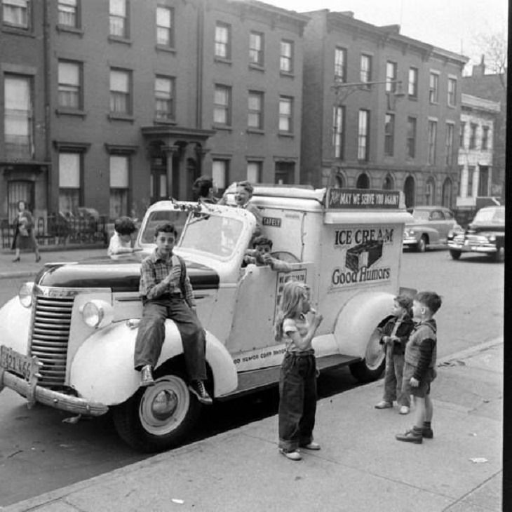 Rare Historical Photos,  ice cream truck