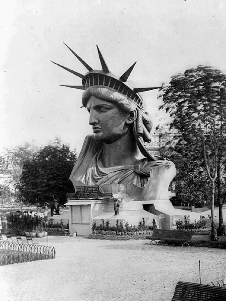Rare Historical Photos, Statue of Liberty 