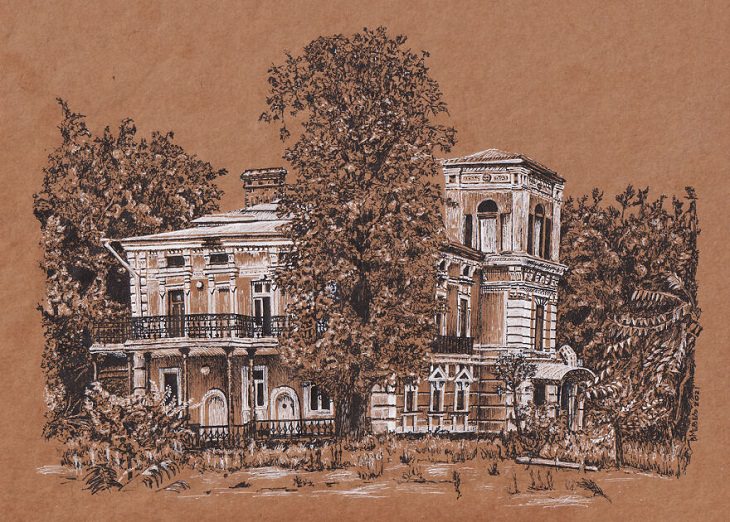 Drawings, building